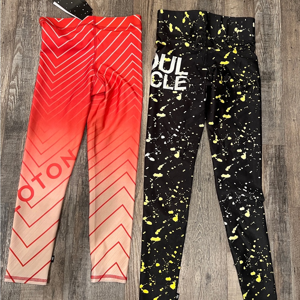 Terez Peloton &L Soul Cycle Leggings Size X Small New - Picture 6 of 6